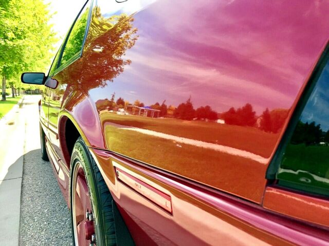 1990 Red Chevrolet Beretta Coupe