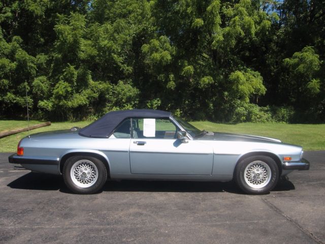 1990 Blue Jaguar XJS