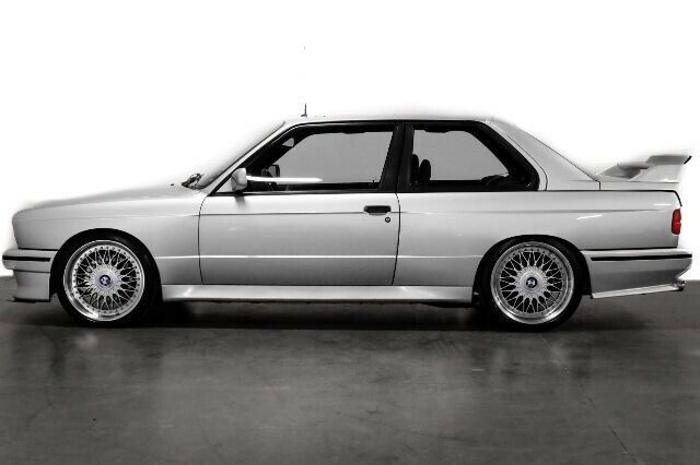 1990 Silver BMW 3-Series Coupe