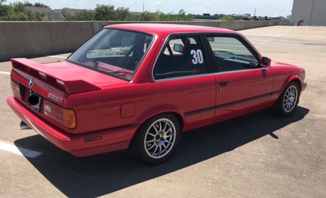 1990 Red BMW 3-Series Coupe