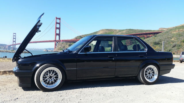 1990 Black BMW 3-Series