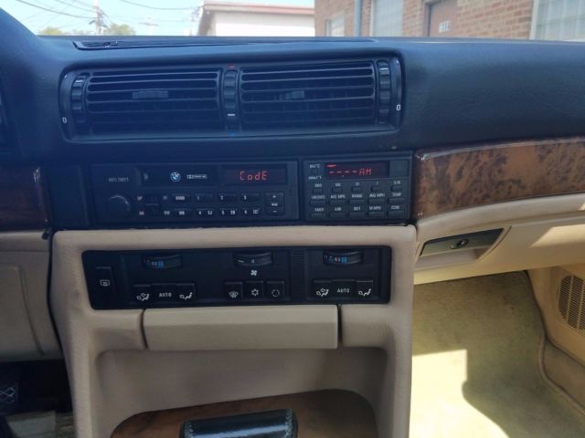 1990 Blue BMW 7-Series