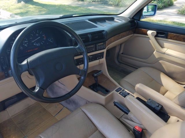 1990 Blue BMW 7-Series