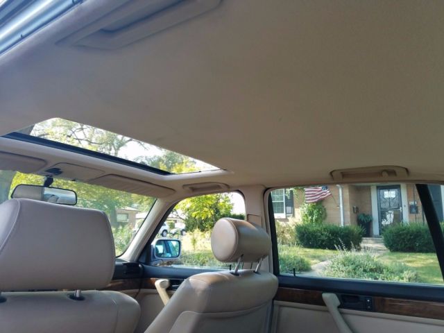 1990 Blue BMW 7-Series