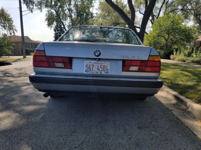 1990 Blue BMW 7-Series