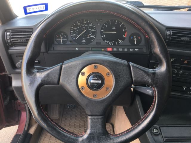 1990 Burgundy BMW 3-Series Coupe