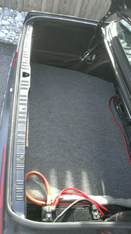 1990 Black BMW 3-Series Convertible