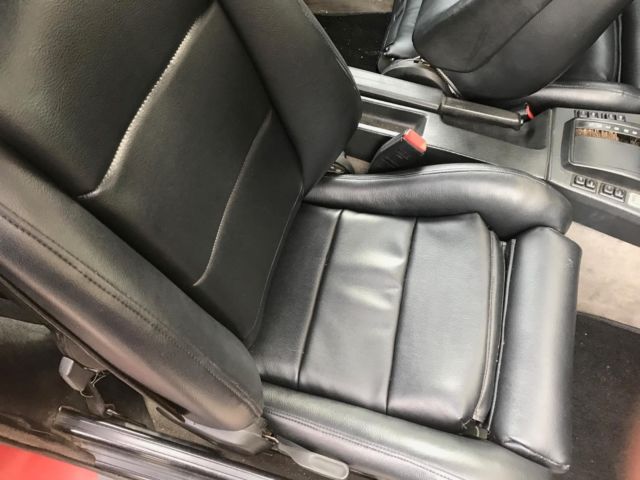 1990 Red BMW 3-Series Convertible