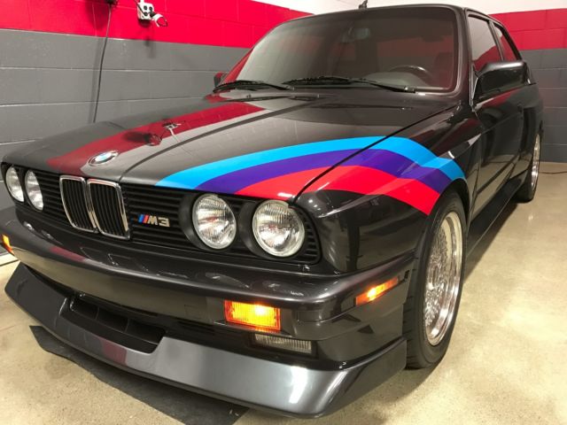 1990 Black BMW M3 Coupe
