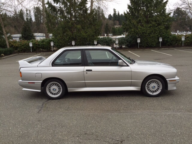 1990 Black BMW M3 Coupe