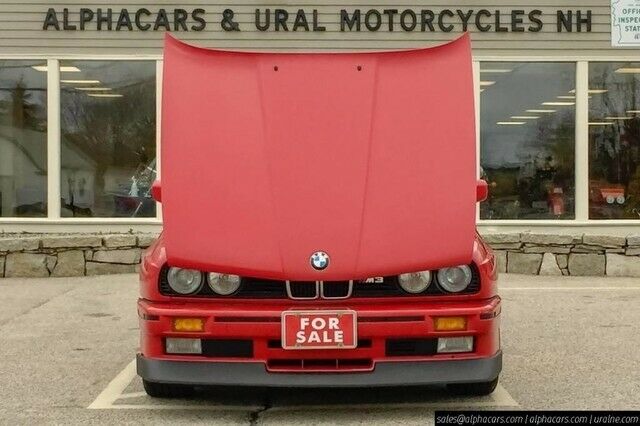 1990 Zinnoberrot BMW M3 Coupe