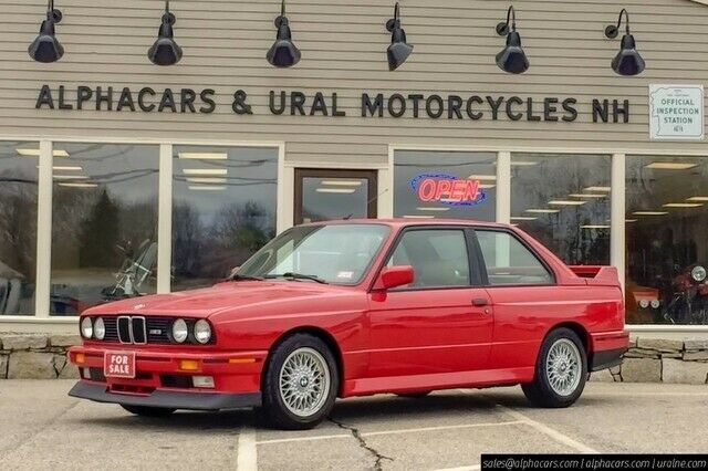 1990 Zinnoberrot BMW M3 Coupe