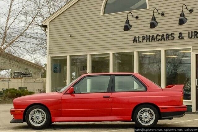 1990 Zinnoberrot BMW M3 Coupe