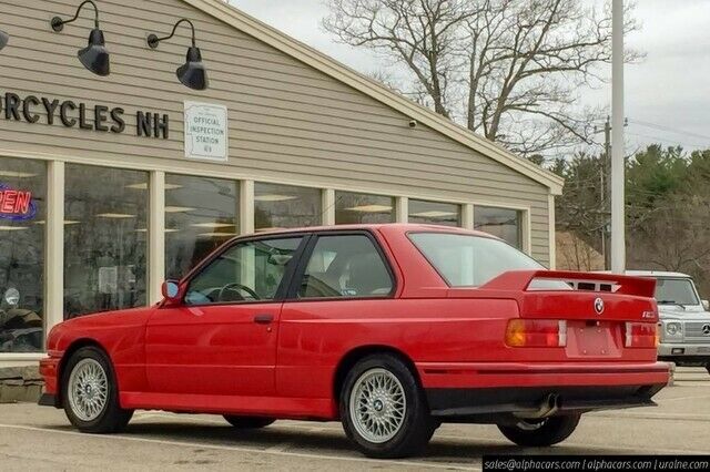 1990 Zinnoberrot BMW M3 Coupe