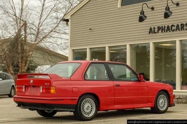 1990 Zinnoberrot BMW M3 Coupe