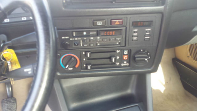 1990 Silver BMW M3 Convertible