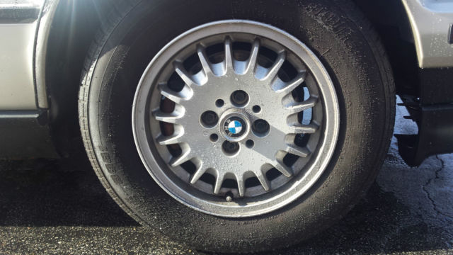 1990 Silver BMW M3 Convertible