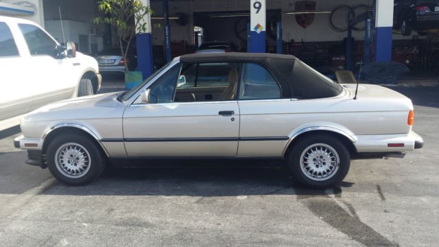 1990 Silver BMW M3 Convertible