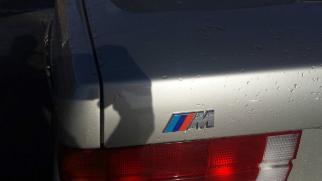 1990 Silver BMW M3 Convertible