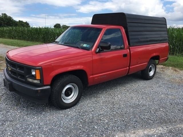 1990 Red Chevrolet C/K Pickup 1500
