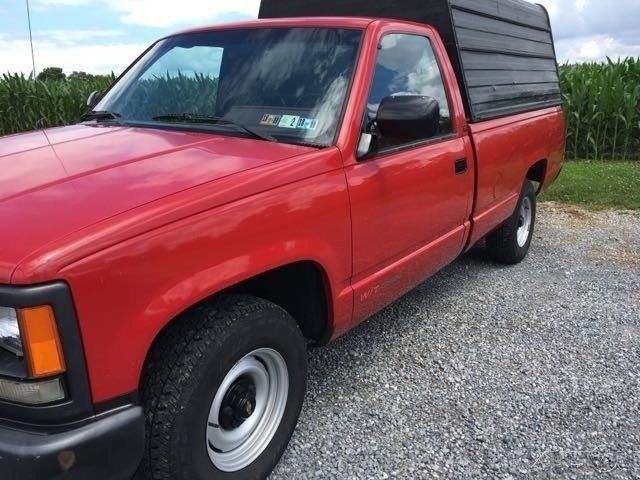 1990 Red Chevrolet C/K Pickup 1500