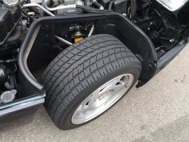1990 Polo Green Metallic Chevrolet Corvette Coupe