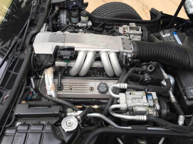 1990 Polo Green Metallic Chevrolet Corvette Coupe