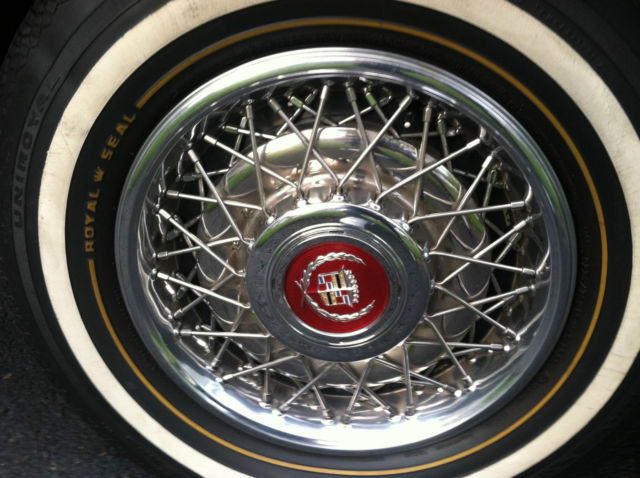 1990 White Cadillac Brougham