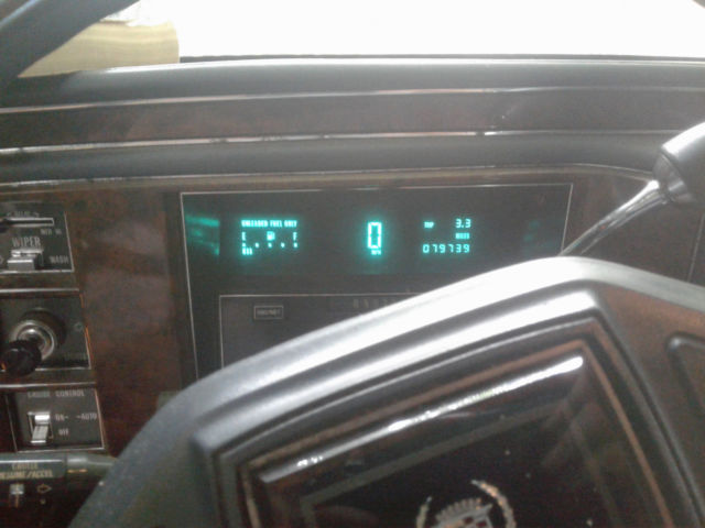 1990 Silver Chevrolet Brougham Hearse