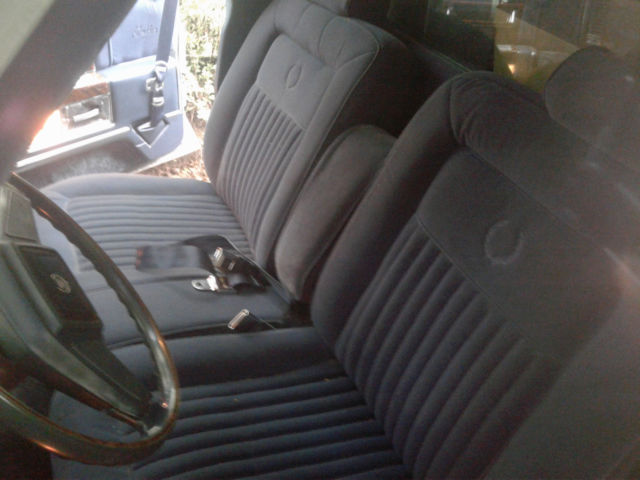 1990 Silver Chevrolet Brougham Hearse