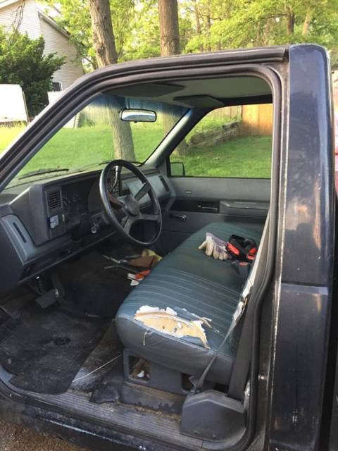 1990 Black Chevrolet C/K Pickup 1500 Crew Cab Pickup