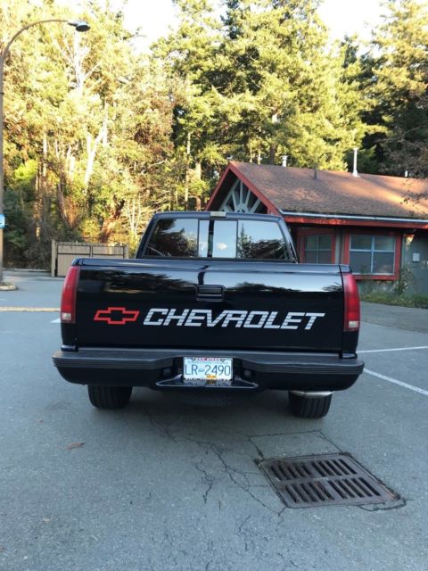 1990 Black Chevrolet C/K Pickup 1500 TRUCK