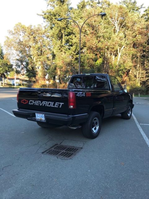 1990 Black Chevrolet C/K Pickup 1500 TRUCK