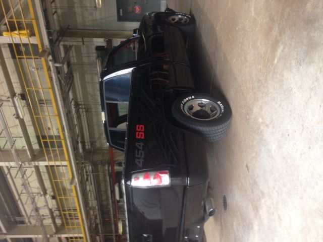 1990 Black Chevrolet SS Standard Cab Pickup