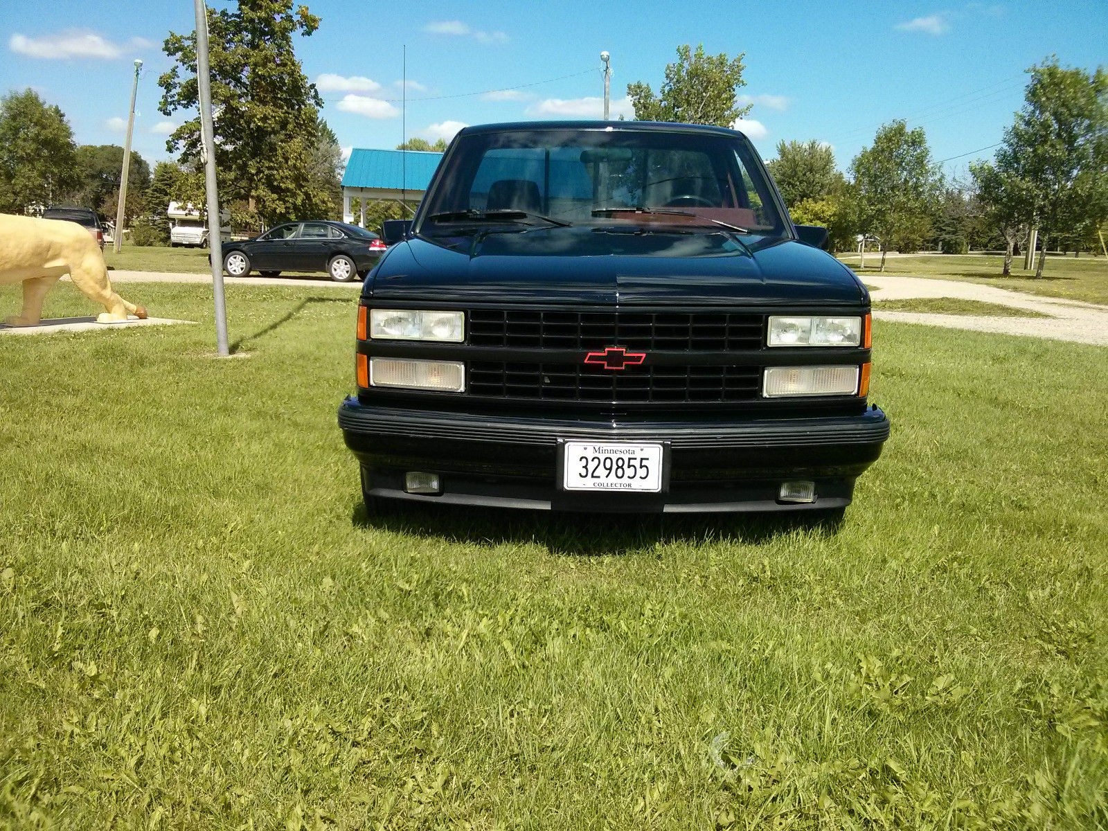 1990 Factory Black Chevrolet C/K Pickup 1500 Regular Cab