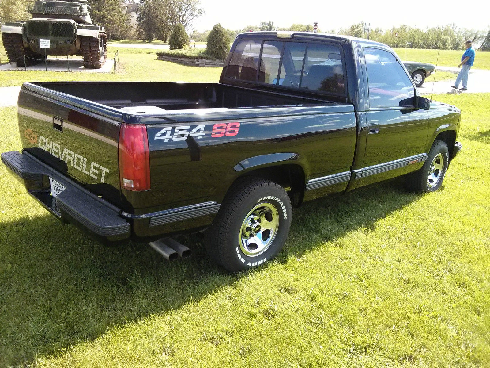 1990 Factory Black Chevrolet C/K Pickup 1500 Regular Cab