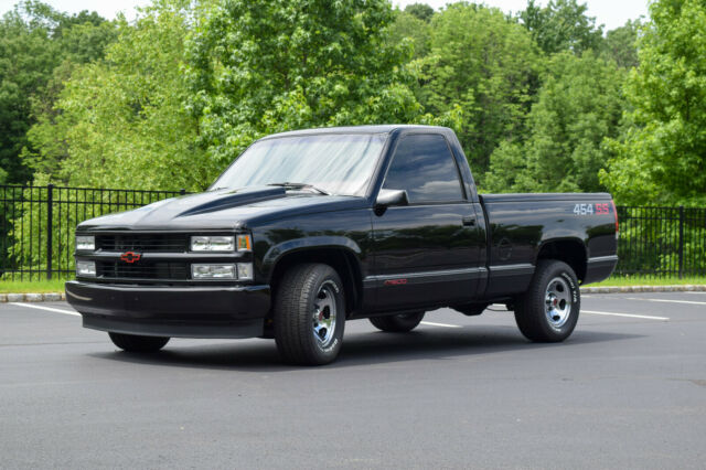 1990 Black Chevrolet Other Pickups Standard Cab Pickup