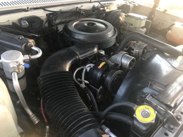 1990 White Chevrolet Blazer