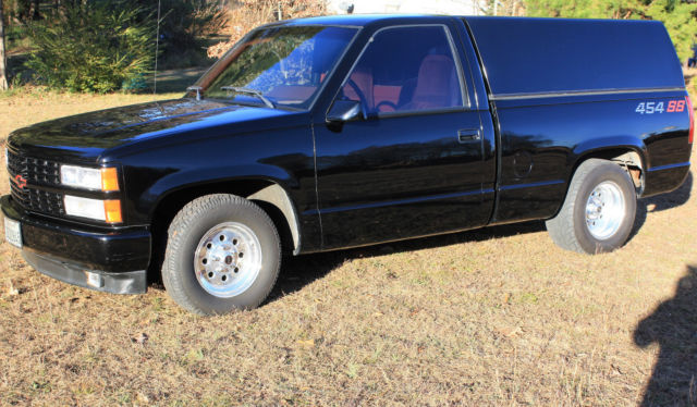 1990 Black Chevrolet C/K Pickup 1500 Standard Cab Pickup