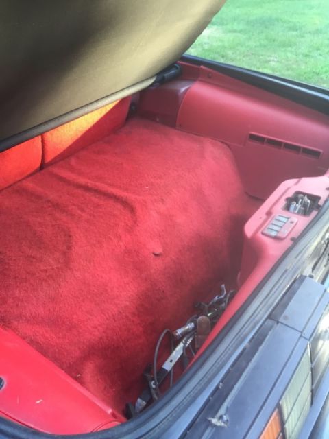1990 Red Chevrolet Camaro Convertible