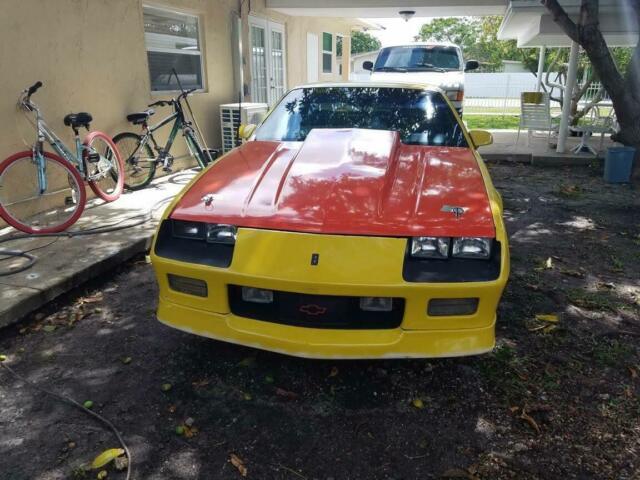 1990 Yellow Chevrolet Camaro Convertible