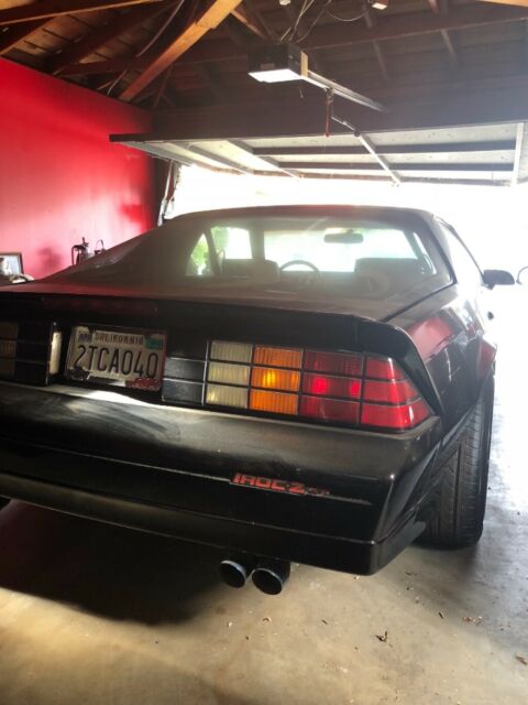 1990 Black Chevrolet Camaro Coupe