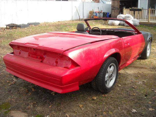 1990 Chevrolet Camaro Convertible