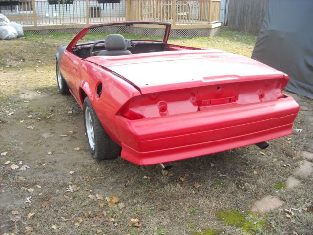 1990 Chevrolet Camaro Convertible