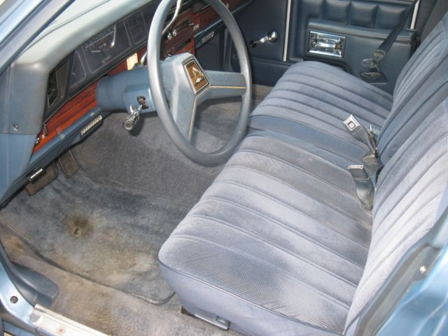 1990 Blue Chevrolet Caprice Sedan