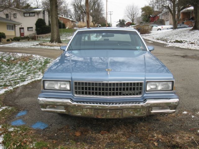 1990 Blue Chevrolet Caprice Sedan