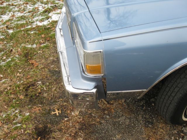 1990 Blue Chevrolet Caprice Sedan
