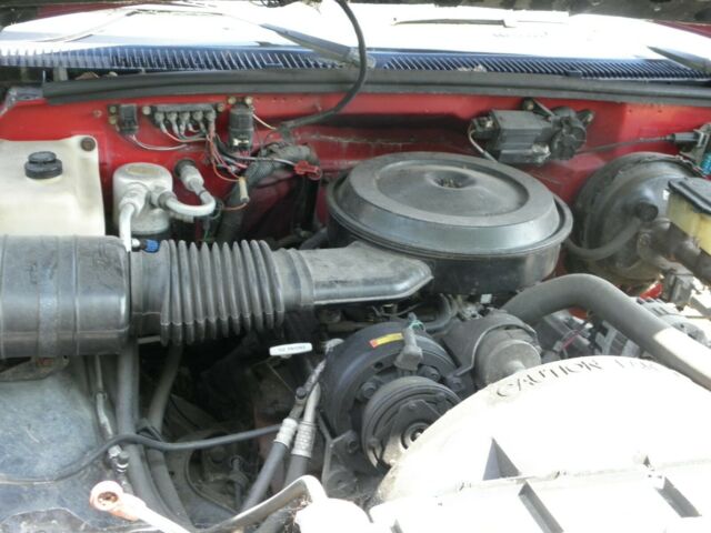 1990 Red Chevrolet C/K Pickup 1500