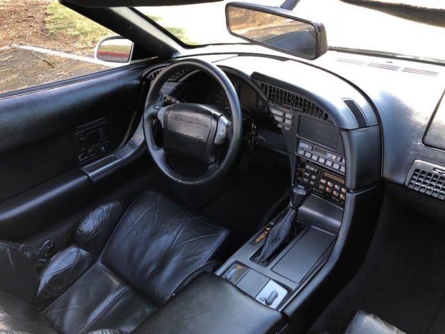 1990 White Chevrolet Corvette Convertible