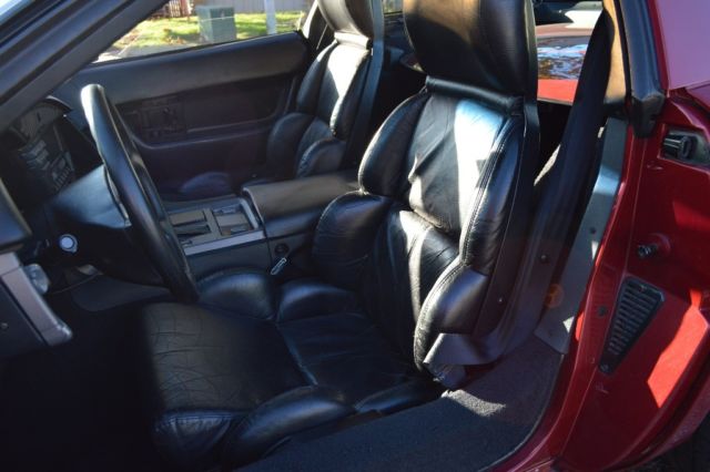 1990 Red Chevrolet Corvette Coupe